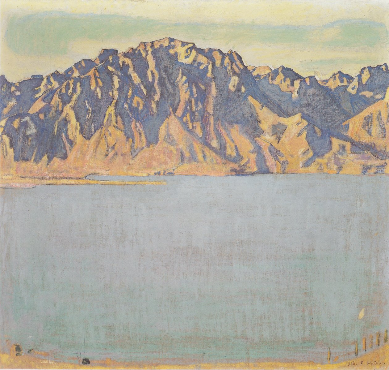 Der Grammont von Ferdinand Hodler