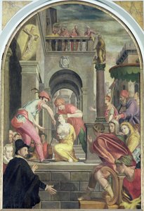 Das Martyrium der hl. Agatha, 1585