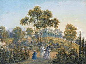 Ansicht von Miskhor, ca. 1842