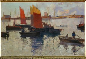 Rayons du soir, Hafen von Camaret