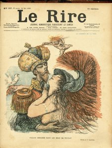 Illustration von Charles Léandre (1862-1934) für das Titelblatt von Le Rire