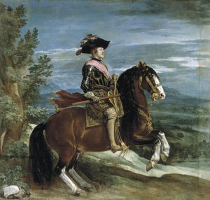 Reiterporträt von König Philipp IV. von Spanien
