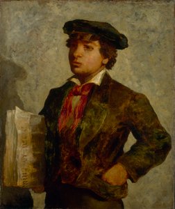 Zeitungsjunge, 1869