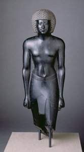 Die Dattari-Statue, Spätzeit von Egyptian 30th Dynasty
