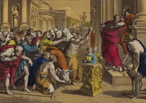 Paulus und Barnabas in Lystra