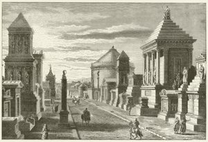 Via Appia, nahe Rom