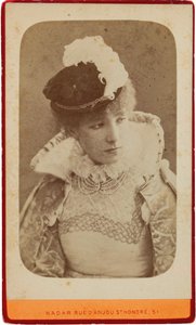 Porträt von Sarah Bernhardt 1844-1923