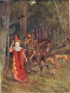 Waldesgespräch, Illustration aus 