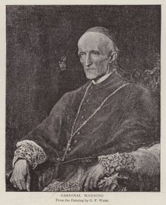 Henry Edward Manning, englischer katholischer Kardinal und Erzbischof von Westminster