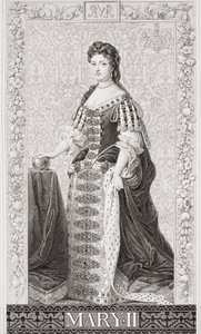 Königin Maria II. (1662-94) aus 