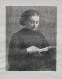 Lesen: Porträt der Schwester des Künstlers