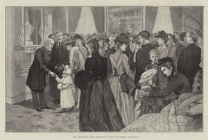Öffentlicher Empfang des Präsidenten im Weißen Haus, Washington