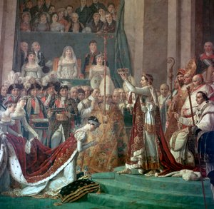 Gemälde von Napoleon Buonaparte und Kaiserin Josephine, 18. Jahrhundert