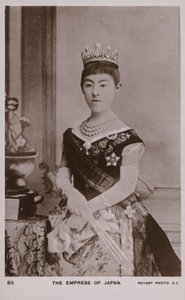 Kaiserin Shoken, Ehefrau von Kaiser Meiji von Japan