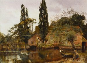 Mühle am Avon, 1886