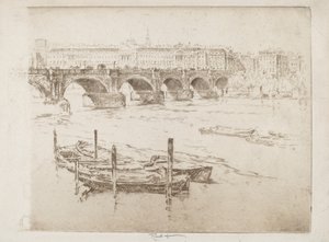 Waterloo Bridge und Somerset House
