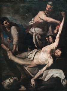 Das Martyrium des Heiligen Bartholomäus, Gemälde von José de Ribera, 1644