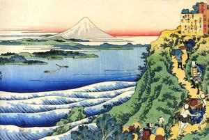 Serie von hundert Gedichten von hundert Dichtern: "Yamabe no Akahito"