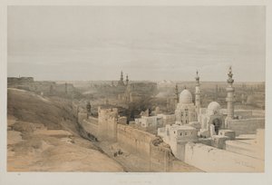 Ägypten und Nubien, Band III: Kairo, Blick nach Westen