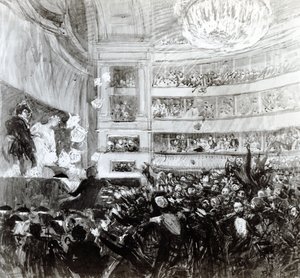 Die Schlacht von Hernani an der Comédie-Française am 25. Februar 1830, 1909