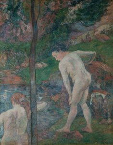 Badende in der Bretagne Zwei Badende, 1887