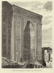 Eingang zur Moschee des Sultan Hassan