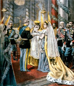 Taufe der Großherzogin Tatiana, Tochter von Nikolaus II. von Russland, 1897