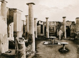 Casa di Marco Olconio, Pompeji, Italien, ca. 1900er