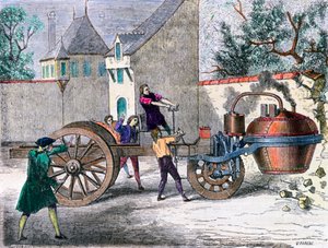 Cugnots Dampfwagen, 19. Jahrhundert