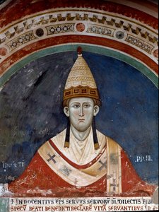 Papst Innozenz III. (Detail)