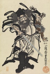 Shoki der Dämonenbezwinger, ca. 1849-53