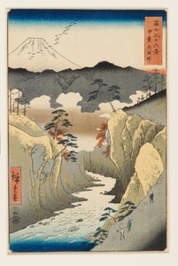 Inume-Pass in der Provinz Kai