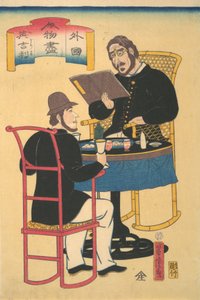 Engländer beim Essen, 1. Monat, 1861
