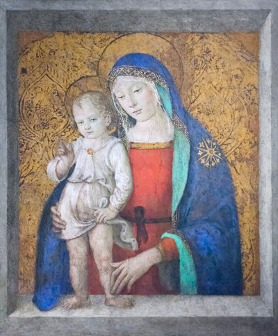 Madonna del Davanzale, ca. 1498 von Bernardino di Betto Pinturicchio