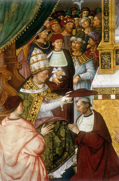 Das Leben von Papst Pius II von Bernardino di Betto Pinturicchio