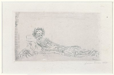 Mein Porträt im Jahr 1960 von James Ensor